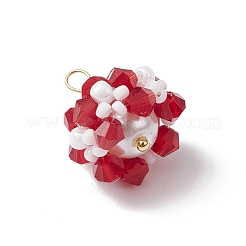 Стеклянные подвески&nbsp;PALLOY-MZ00673-02