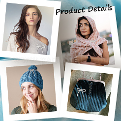 3 шт. полиэстеровые броши для рюкзака&nbsp;JEWB-CP0001-46