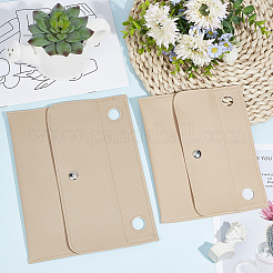 2 шт. 2 стиля вставок-органайзеров из искусственной кожи pu&nbsp;DIY-WR0002-87B