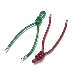 Подвески-ремешки из искусственной кожи и латуни&nbsp;AJEW-A074-05