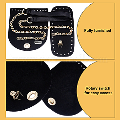 Наборы для изготовления сумок через плечо из искусственной кожи&nbsp;DIY-WH0304-252