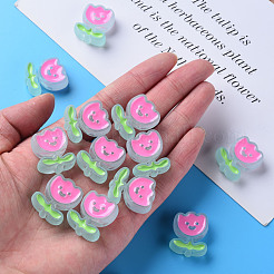 Прозрачные акриловые бусины&nbsp;MACR-S374-03B-05