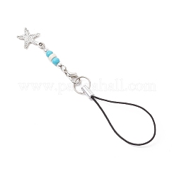 Ремешки для мобильных телефонов из сплава с морской тематикой&nbsp;HJEW-JM03443