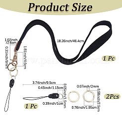 Эластичные шейные ремни из полиэстера&nbsp;AJEW-CL0001-43B