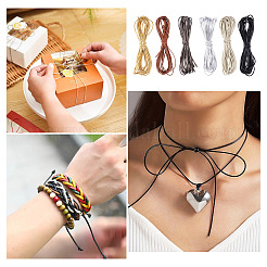 6 моток шнуров из искусственной кожи 6 цветов&nbsp;OCOR-TA0001-96