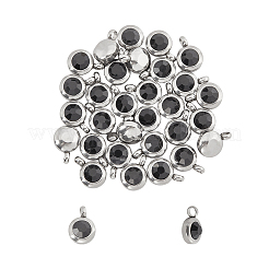 Модные оригинальные цветные подвески из нержавеющей стали марки А со стразами&nbsp;RB-UN0001-02P