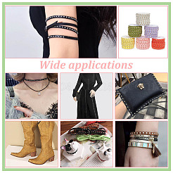 6 рулон шнура из искусственной замши 6 цветов&nbsp;LW-PH0002-26B