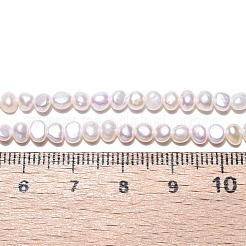 Нити из натурального культивированного пресноводного жемчуга&nbsp;LS-PEAR-N014-03D-01