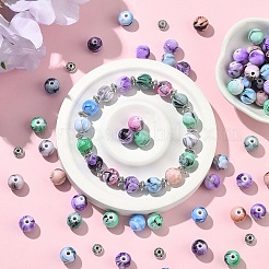 Наборы для самостоятельного изготовления браслетов из акриловых бусин&nbsp;DIY-YW0011-70