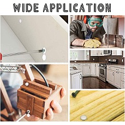 Пластиковые откидные крышки для винтов&nbsp;DIY-PH0027-87