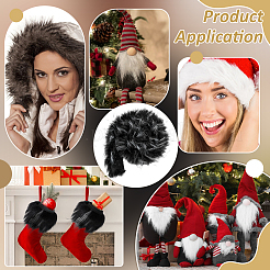 Лента из искусственного меха из акрилового волокна длиной 1 м&nbsp;OCOR-BC0009-20D