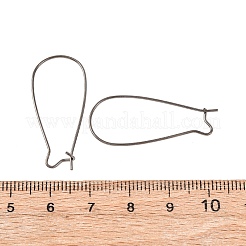 Латунные серьги-кольца серьги почек&nbsp;LS-EC221-B