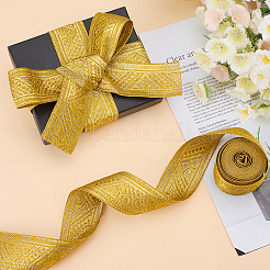 4.6~5 ярд полиэфирной жаккардовой ленты в этническом стиле для шитья украшений&nbsp;OCOR-GF0003-96C