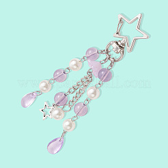 4 шт. подвеска в виде медузы из акрила и АБС-пластика&nbsp;KEYC-SP0001-32C