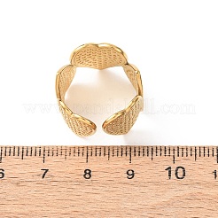 Кольца-манжеты из нержавеющей стали 304 для женщин&nbsp;RJEW-K309-01G