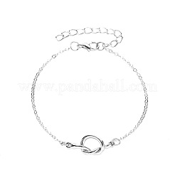 Браслеты на ногу из сплава с узлом для женщин&nbsp;WG25ED7-02