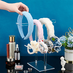 Т-образные органайзеры из акриловой повязки на голову ODIS-WH0001-37