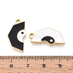 Подвески из нержавеющей стали 304 с эмалью&nbsp;STAS-T074-01G