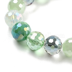 Гальванические стеклянные бусины&nbsp;X-GLAA-Z006-01C