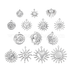 14 шт. 14 стиля подвески из нержавеющей стали 304&nbsp;STAS-PH0007-01P