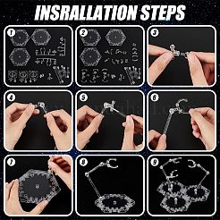 Diy регулируемый держатель фигурки подставка для дисплея базовый набор&nbsp;DJEW-WH0001-01