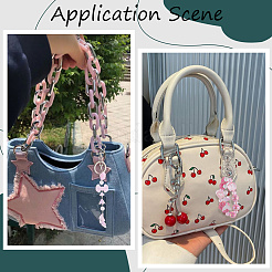 18 шт. застежки для брелка из сплава&nbsp;KEYC-SC0001-72P