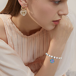 10 шт. подвеска из нержавеющей стали 304 со стразами&nbsp;STAS-AR0001-52