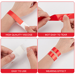 300шт одноразовые браслеты из синтетической бумаги&nbsp;BJEW-CN0001-13C