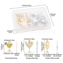 30 шт. Подвески из сплава в тибетском стиле&nbsp;FIND-FS0003-83