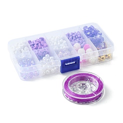 Круглые акриловые и стеклянные бусины своими руками&nbsp;DIY-FS0006-29C