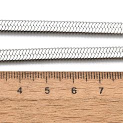 Не тускнеющие цепочки-елочки из нержавеющей стали 201&nbsp;X-NJEW-M187-06P