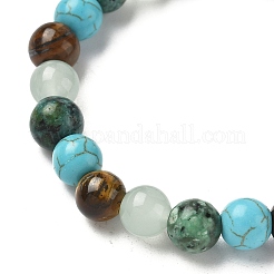 Круглые натуральные тигровый глаз&nbsp;FS-WGE0C43-02