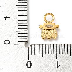 Ионное покрытие (ip) нержавеющая сталь 304 с подвесками из стразов&nbsp;STAS-G351-17G-02