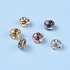 Латунные бусины разделители для поставки стразов&nbsp;RB-X0013-09-NF