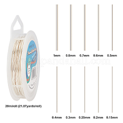 Круглая медная проволока для изготовления ювелирных изделий для изготовления ювелирных изделий&nbsp;CWIR-BC0006-03B