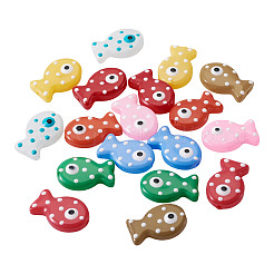 18 шт. двухцветные окрашенные стеклянные бусины&nbsp;LAMP-TA0002-16