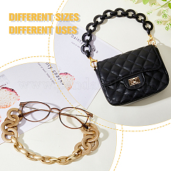 5 стиль окрашенных распылением ccb пластиковых и акриловых соединительных колец&nbsp;OACR-FH0001-039