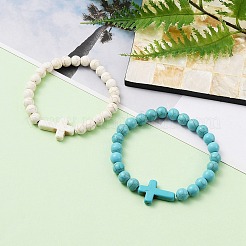 Набор для изготовления браслета-крестика своими руками&nbsp;DIY-YW0007-74