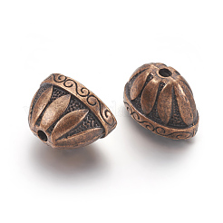 Шапочки и конусы для бусин&nbsp;X-TIBE-976-R-FF