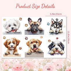 3 лист 3 стиля ПВХ водонепроницаемые декоративные наклейки&nbsp;DIY-WH0404-092