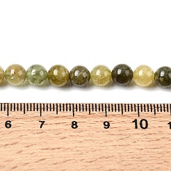 Естественный зеленый гранат бисер нитей&nbsp;G-G344-A04-6mm