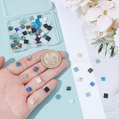 80шт 8 стиля натуральных и синтетических бусин из смешанных драгоценных камней&nbsp;G-UN0001-34