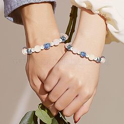 Бусины из натурального смешанного драгоценного камня&nbsp;G-NB0001-82