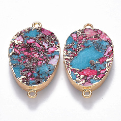 Соединители из синтетической имперской яшмы&nbsp;X-G-R457-13A