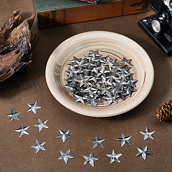 100 шт. 2 стиля железных подвесок и украшений для витрин&nbsp;AJEW-GF0012-15A