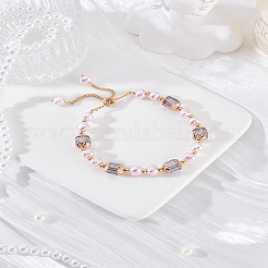 1шт. браслеты-слайдеры из акрила и кубического циркония&nbsp;BJEW-LP0015-13