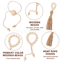 Лента для салфеток из конопли&nbsp;AJEW-PH0002-39