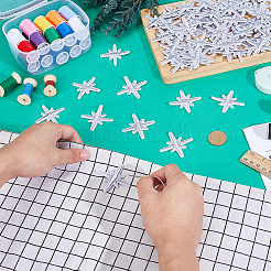 80 шт. Компьютеризированная вышивка ткань утюгом / пришить патчи&nbsp;DIY-HY0003-08A