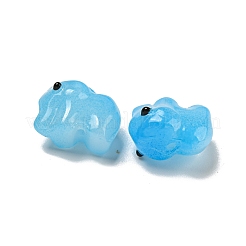 Прозрачные стеклянные бусины ручной работы&nbsp;GLAA-N0028-01B