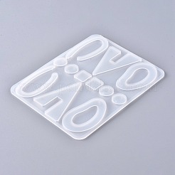 Геометрические подвески и соединения силиконовые Молды&nbsp;X-DIY-K031-04